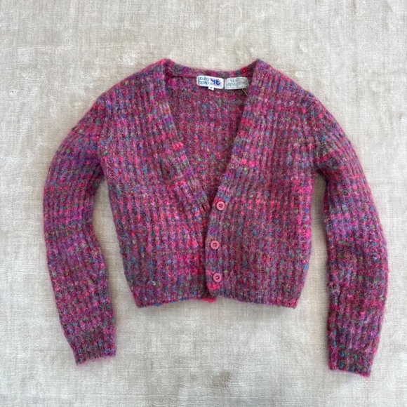 Multicolored Wool Cardigan - Picture 3 of 4
